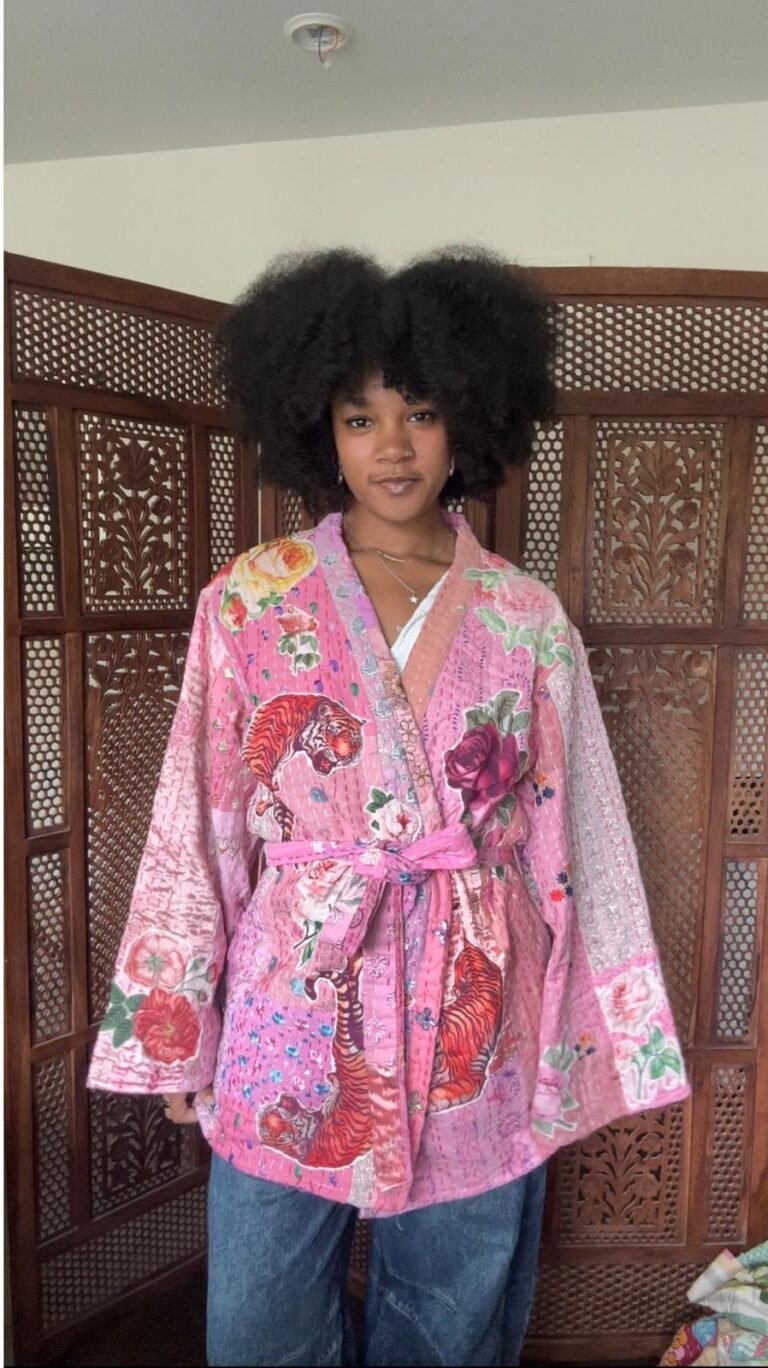 Kantha Patchwork Sahara Jacket