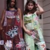 Patchwork Kantha overalls